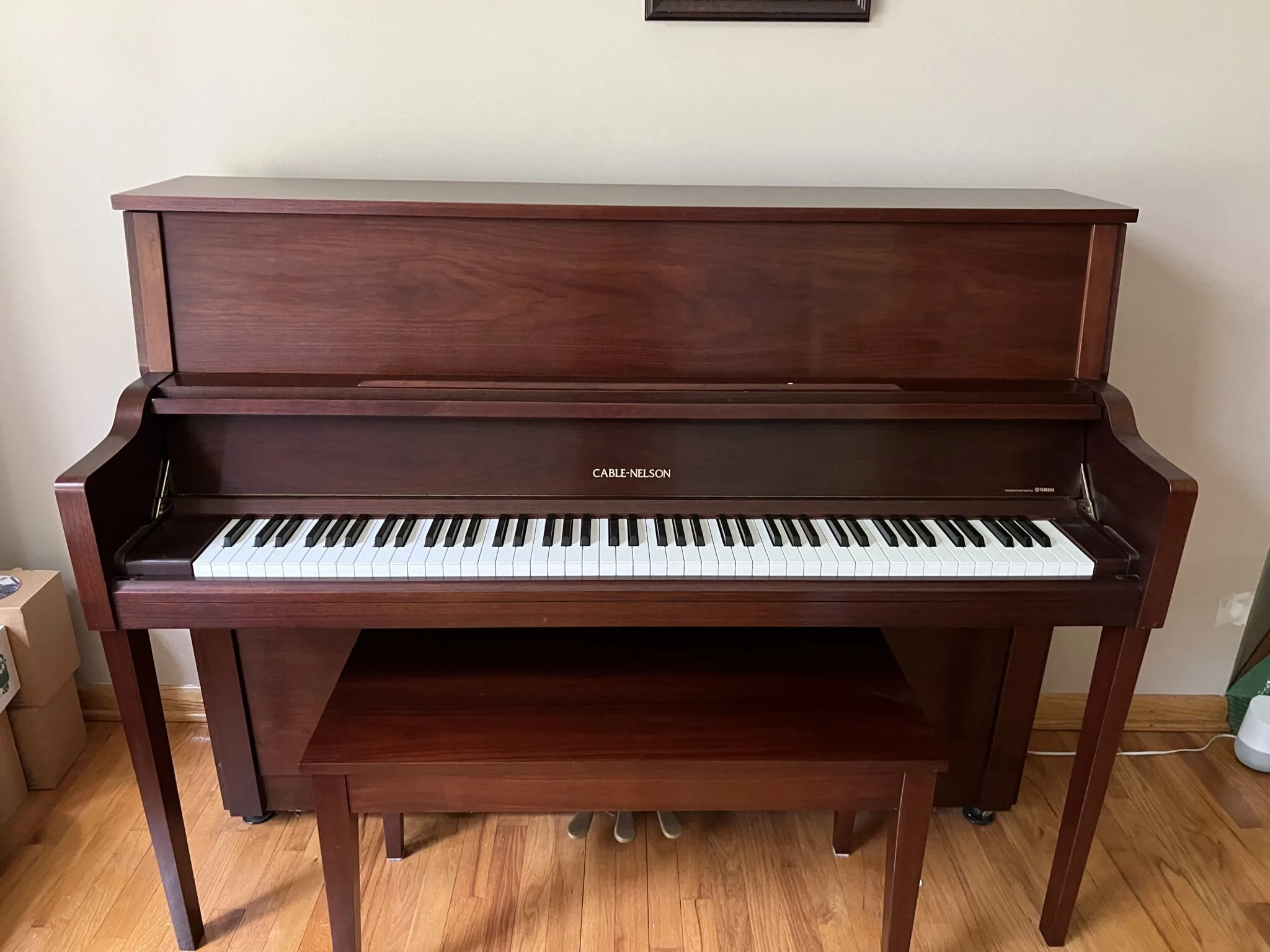 Cable Nelson Spinet Piano