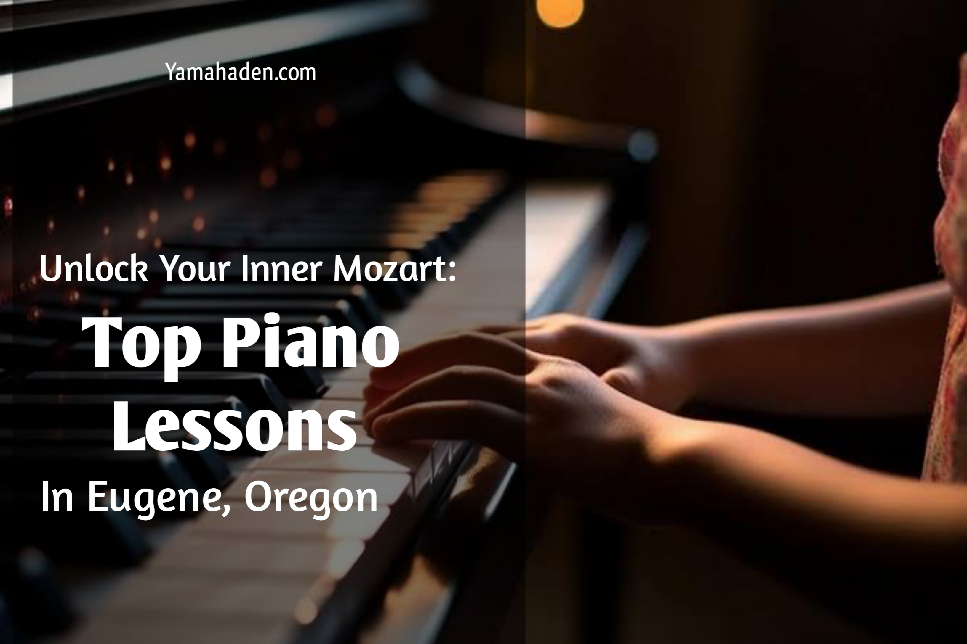 piano lessons Eugene Oregon