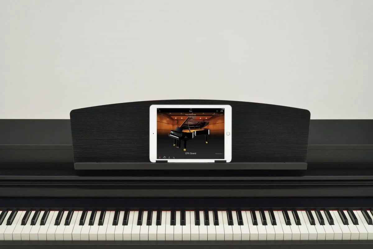 connect Yamaha piano to ipad