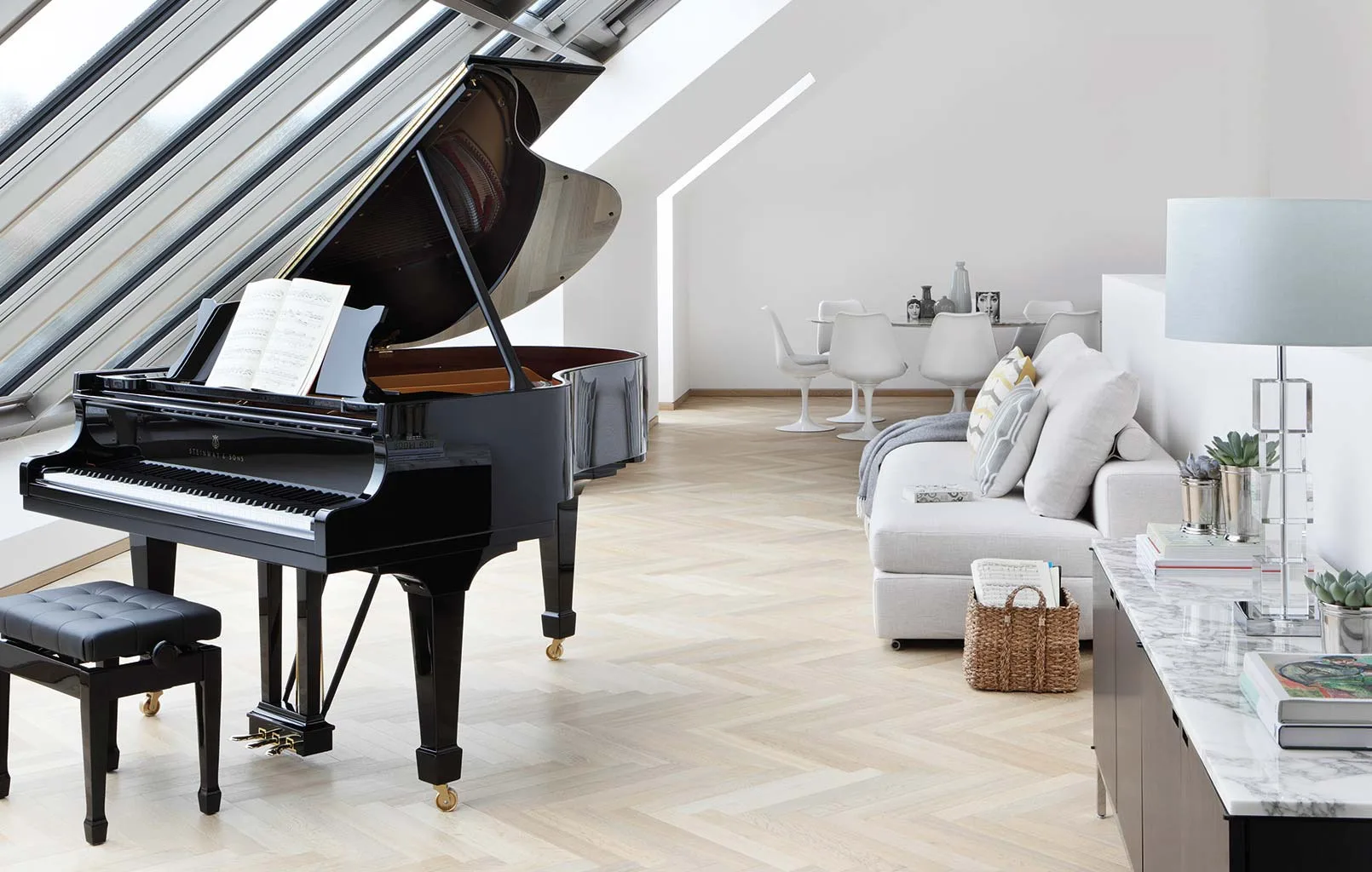 Steinway floor template