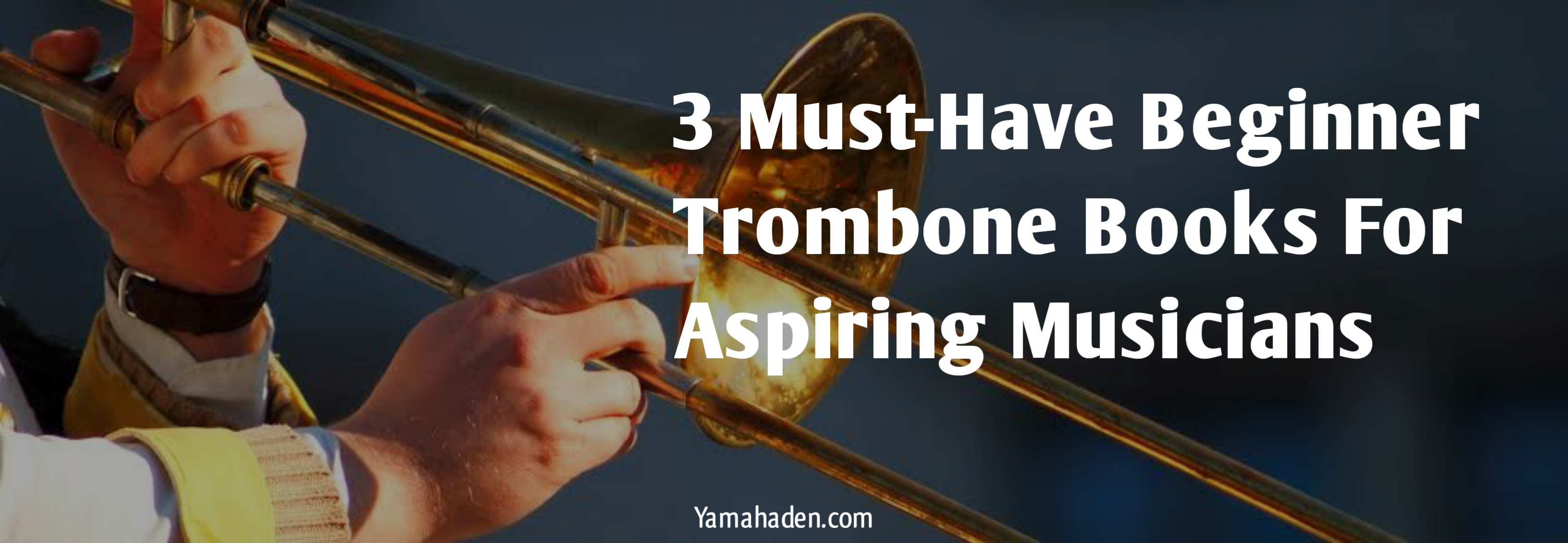 Beginner trombone books