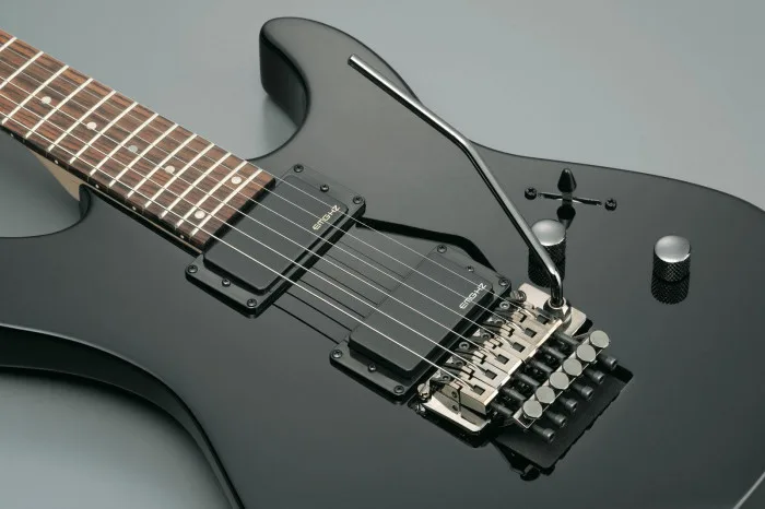 Yamaha black guitar