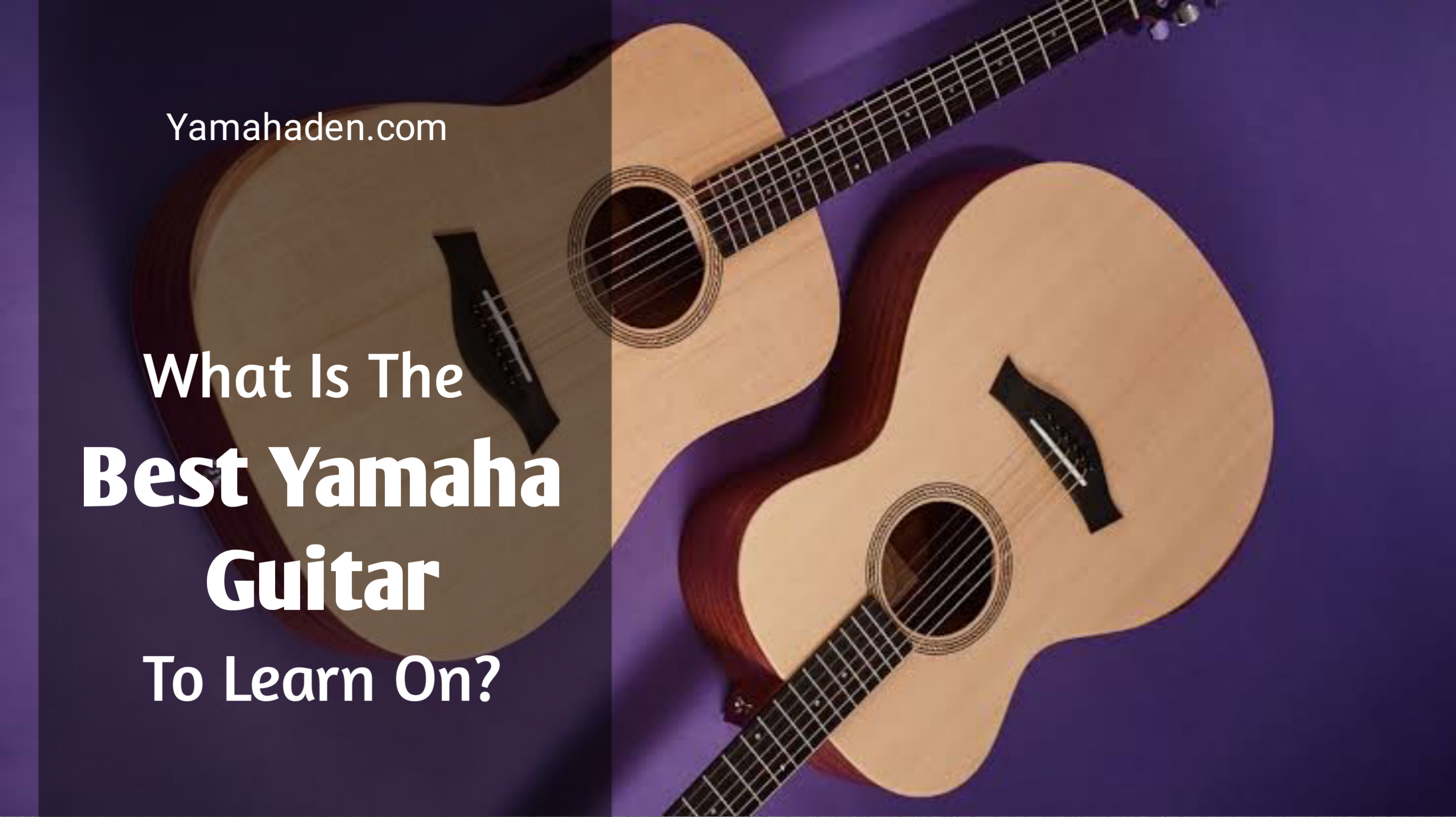 What Is The Best Yamaha Guitar To Learn On?