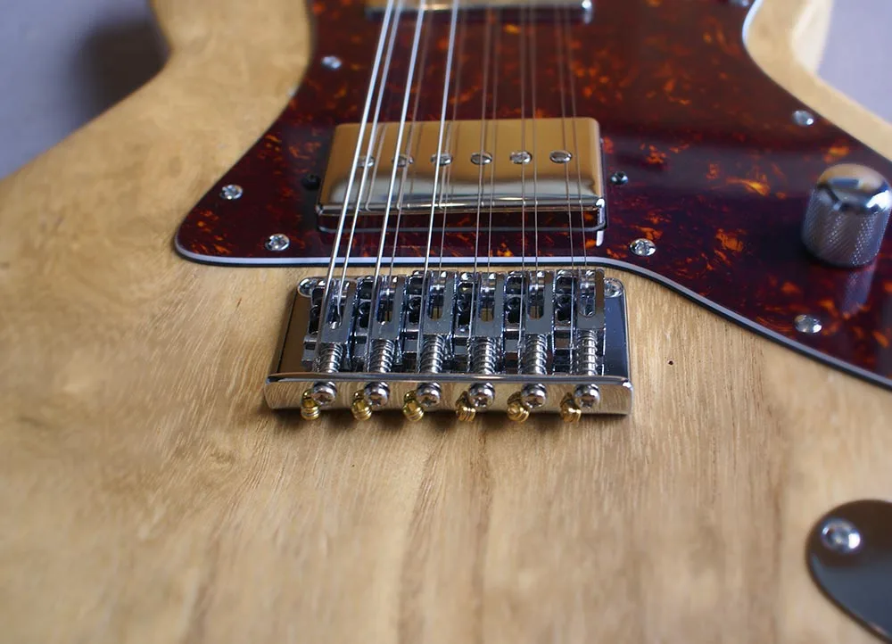 12 string electric guitar bridge