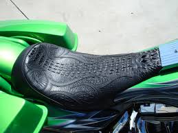 Alligator motorcycle seats