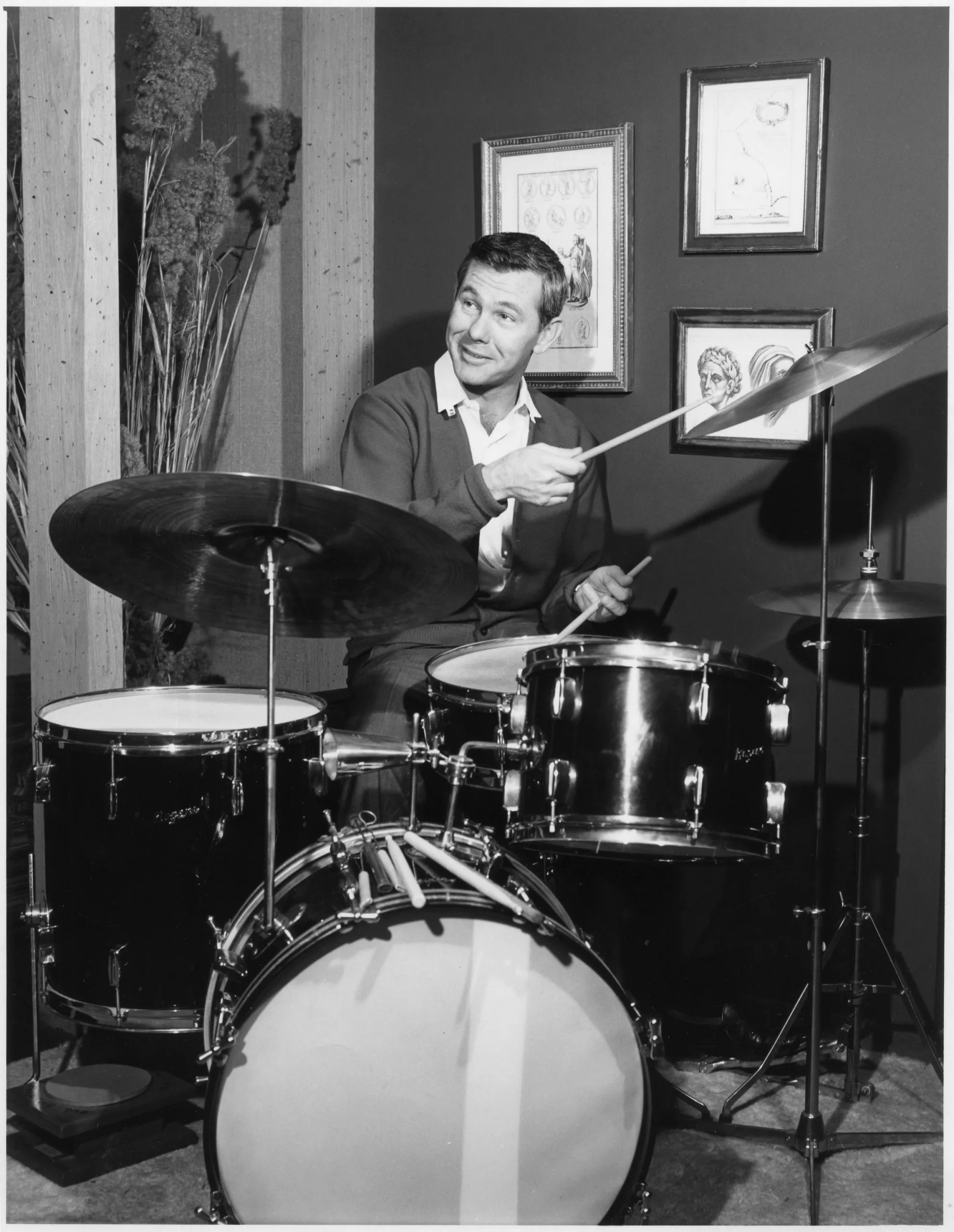 Did Johnny Carson Play the Drums?