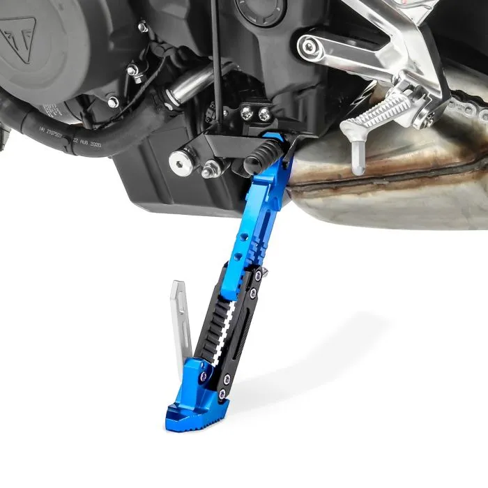 Adjustable motorcycle kickstand