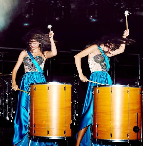 Does Selena Gomez Play the Drums?