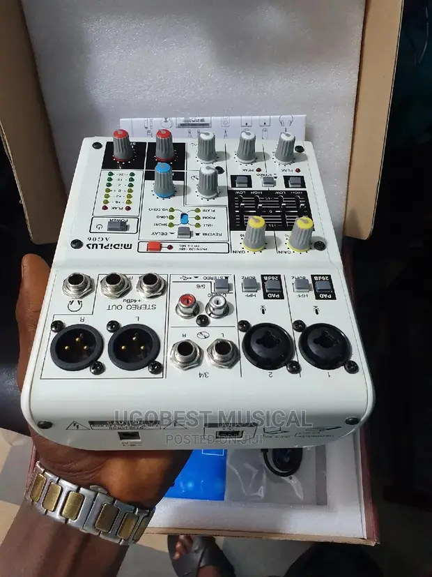 Multi-Purpose, High-Resolution Mixer and USB Audio Interface in Mushin -  Audio & Music Equipment, Ugobest Musical Trading Company Ltd | Jiji.ng