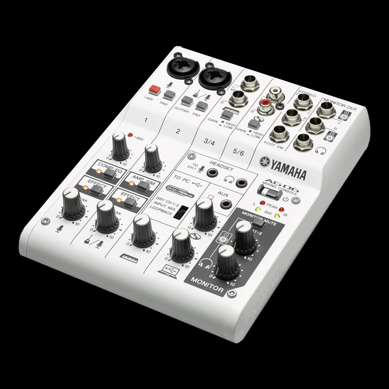 Yamaha AG Series AG06 Mixing Console 6 Channel Mixer