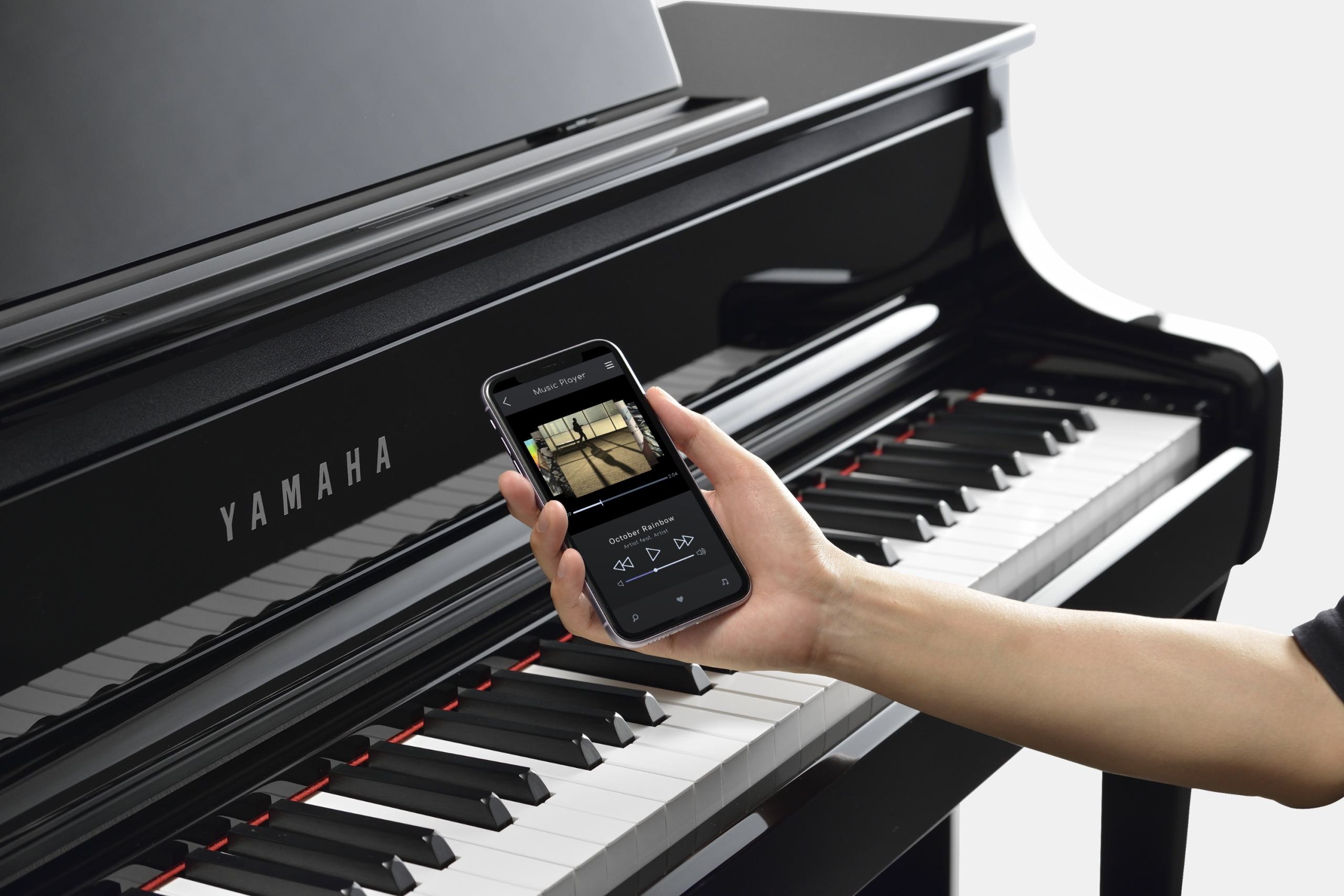 Yamaha CLP-875 Clavinova in Polished Ebony | Broughton Pianos
