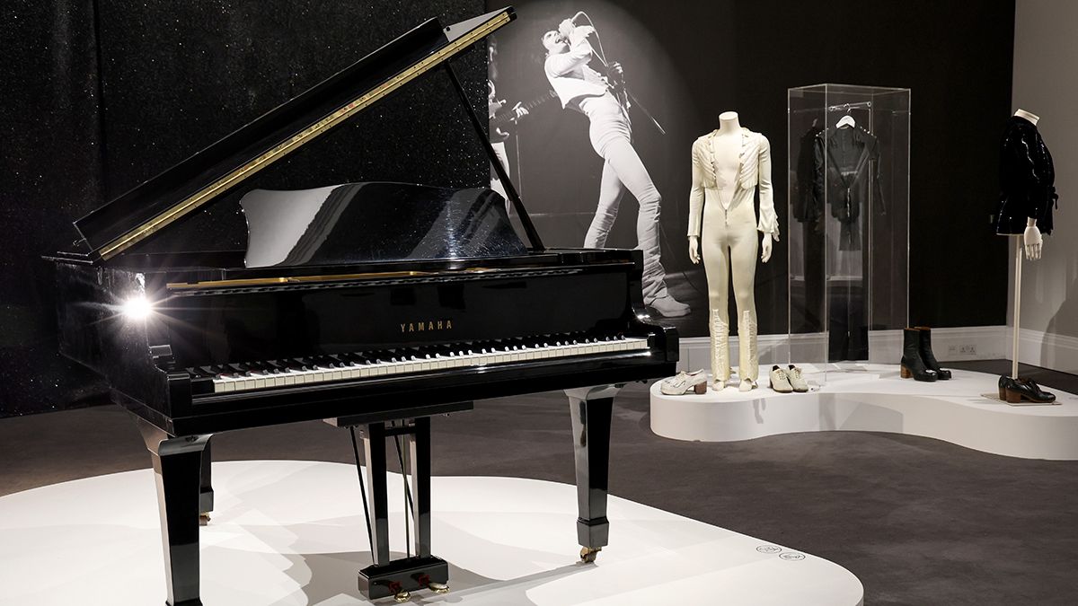 Freddie Mercury's Yamaha C2 baby grand piano sells for £1.74m at auction, but Brian May says he “can't look” | MusicRadar