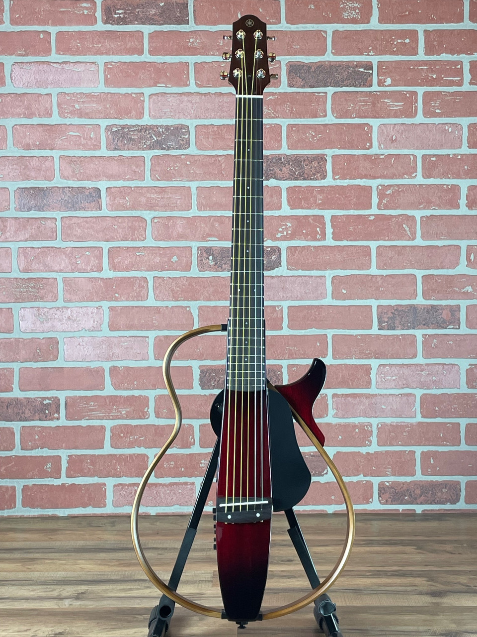 Yamaha SLG200S Silent Guitar - Crimson Red Burst at No Limit Guitar Co.
