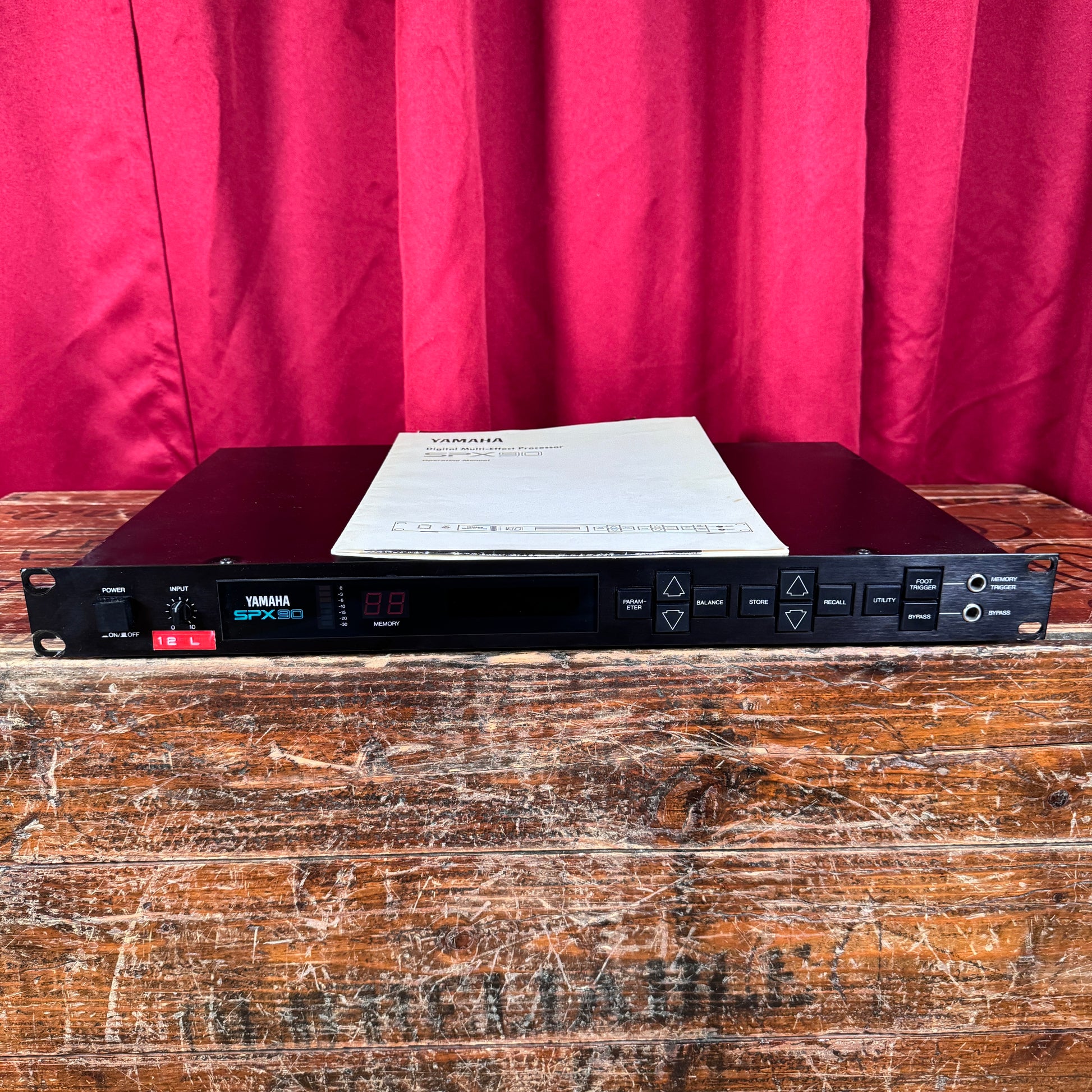 Yamaha SPX90 Multi Effects Rack Processor w/ Original Manual – Drugan's Drums & Guitars