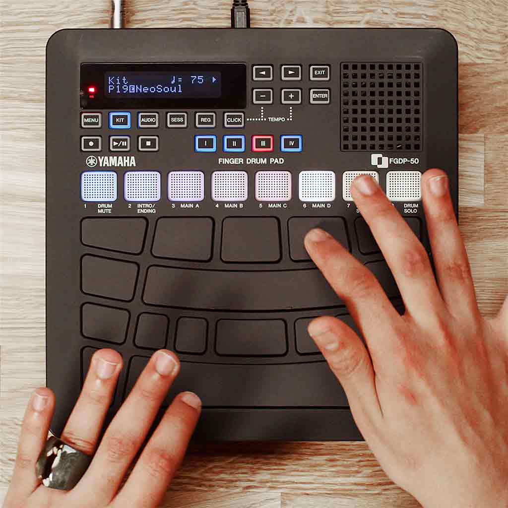 Yamaha FGDP-50 Finger Drum Pad Beatbox – Andy's Music
