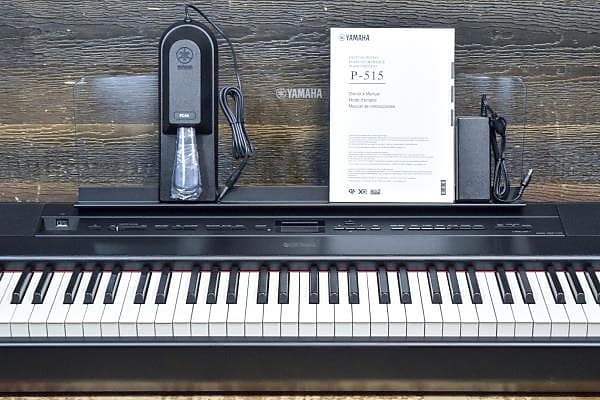 Yamaha P-515B 88-Key Digital Piano Natural Wood X Action Keyboard Digital Piano