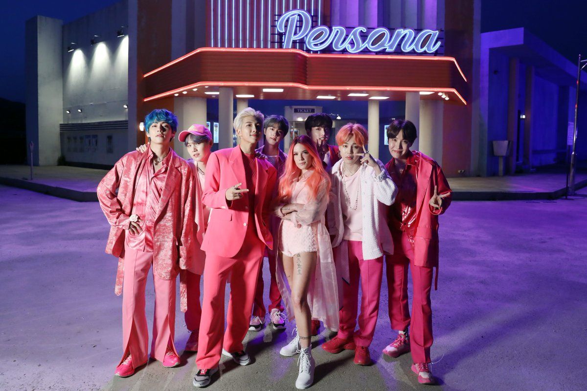 BTS and Halsey 'Boy With Luv' Lyrics in English - New BTS and Halsey Music  Video