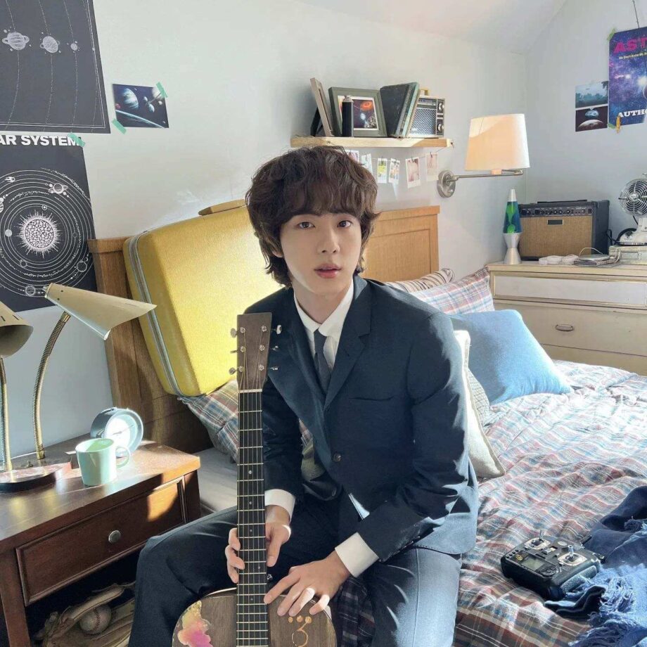 Check Out: RM Says 'Love Is A Way' And Jin Agrees With His Guitar | IWMBuzz