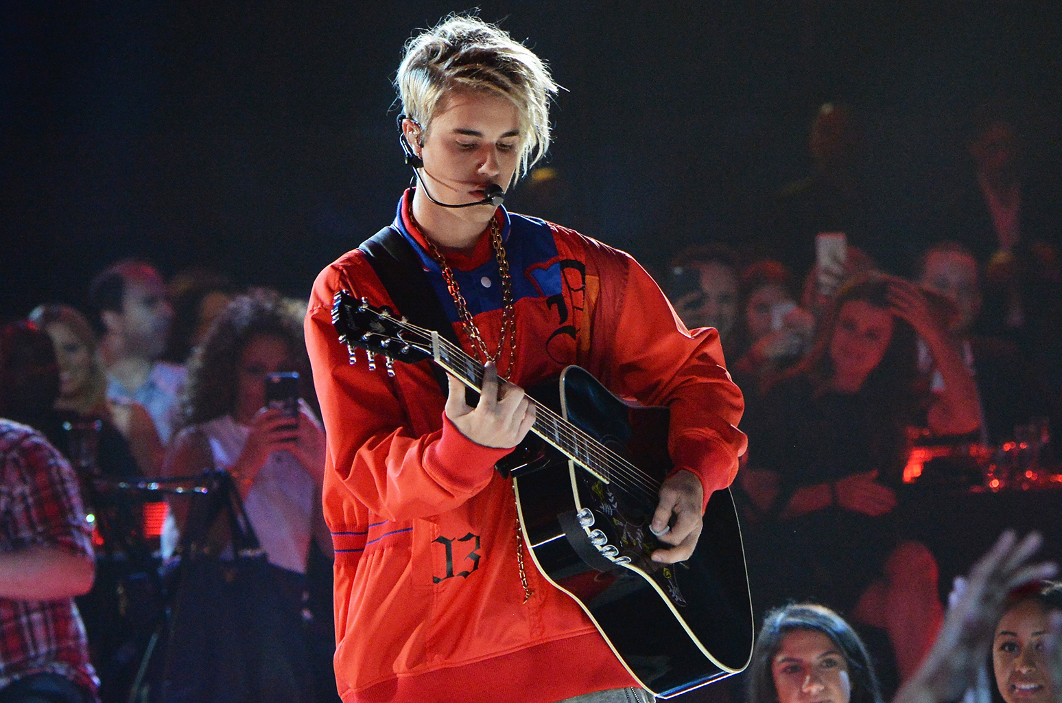 Justin Bieber Lip Syncs to 'Teardrops on My Guitar' on Instagram