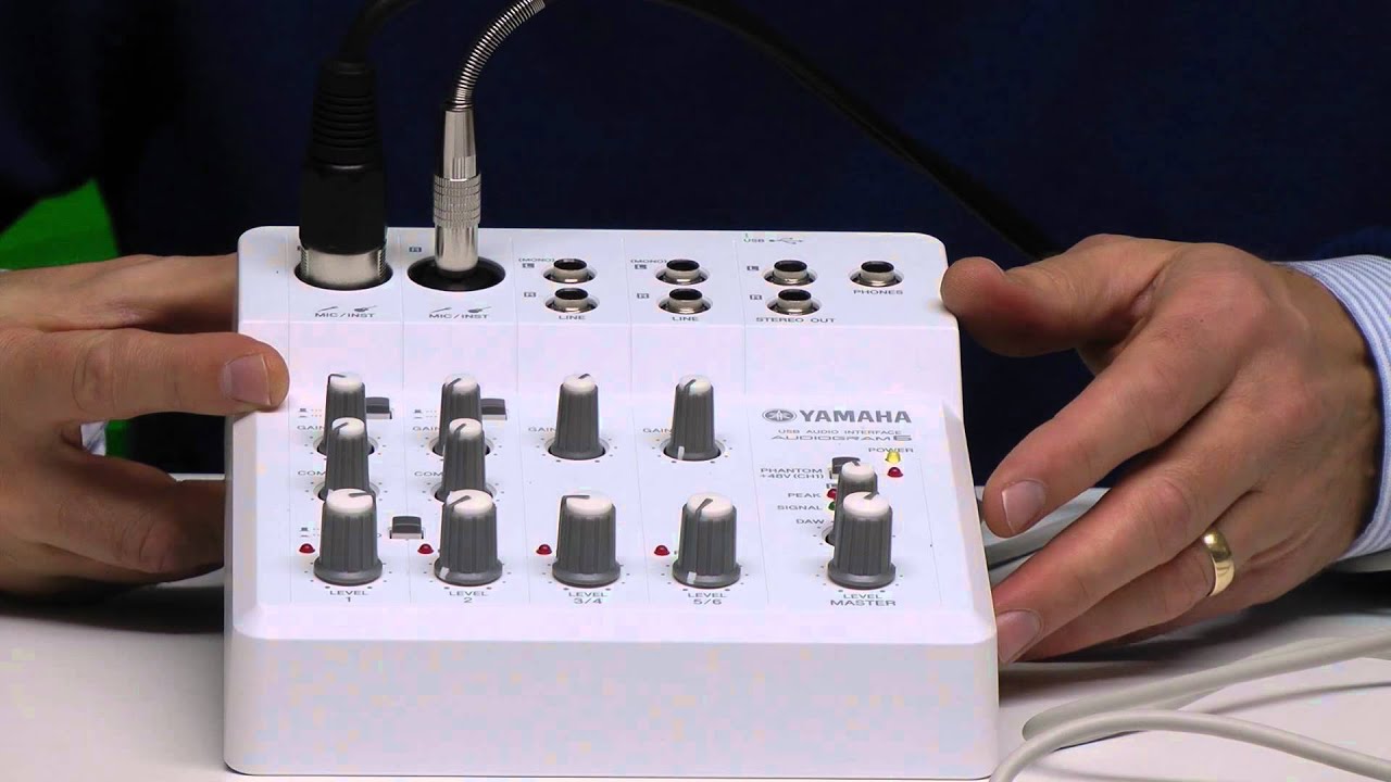 Yamaha Audiogram6 USB audio interface review