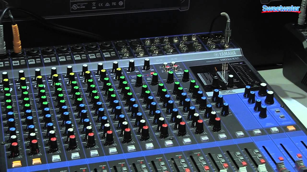 Yamaha MG Series Mixer Overview - Sweetwater at Winter NAMM 2014