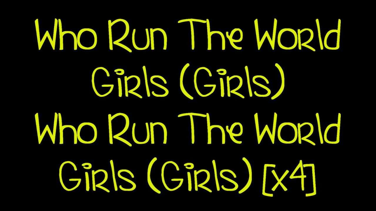 Beyoncé - Run The World (Girls) [Lyrics] HD