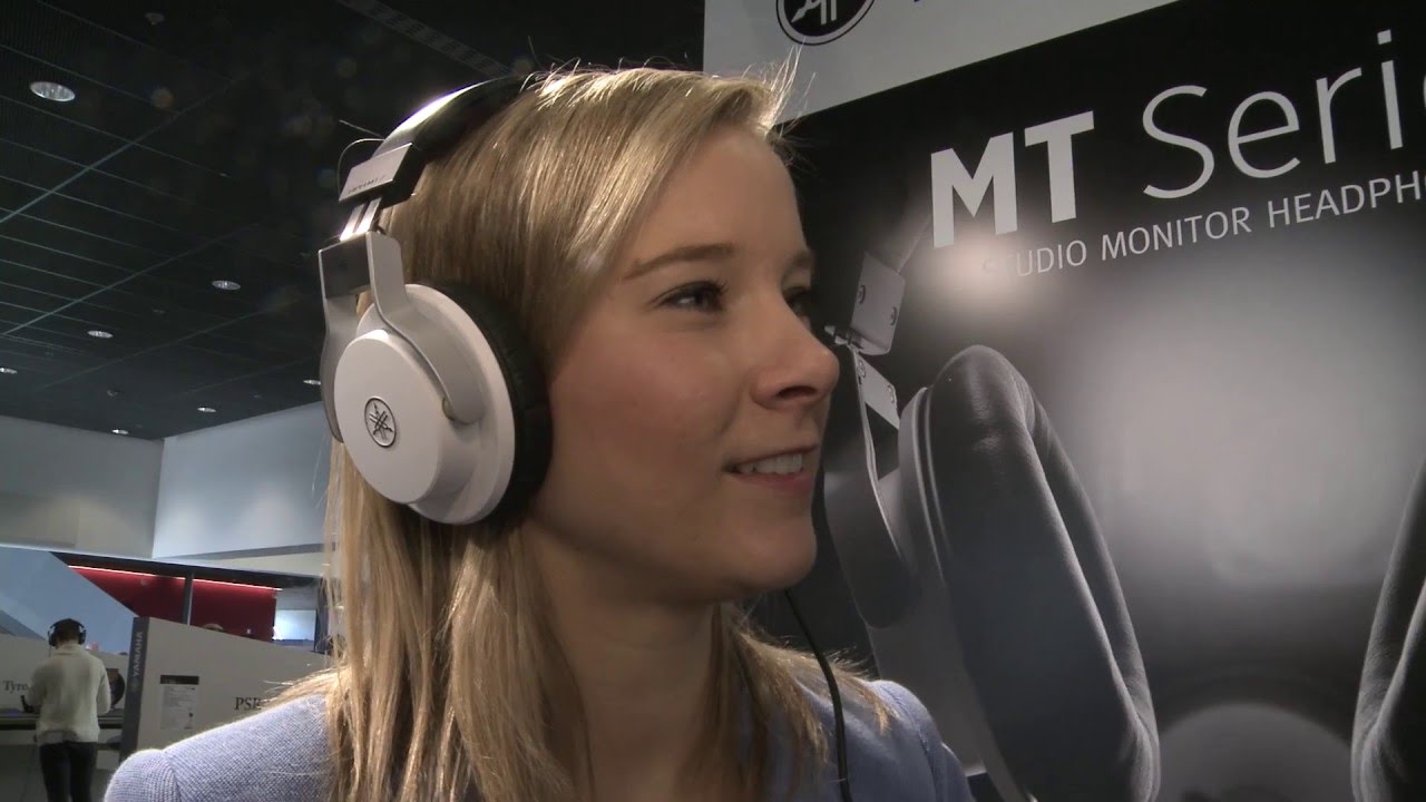 Yamaha Studio Monitor Headphones HPH-MT7 - Musikmesse 2016 - YouTube