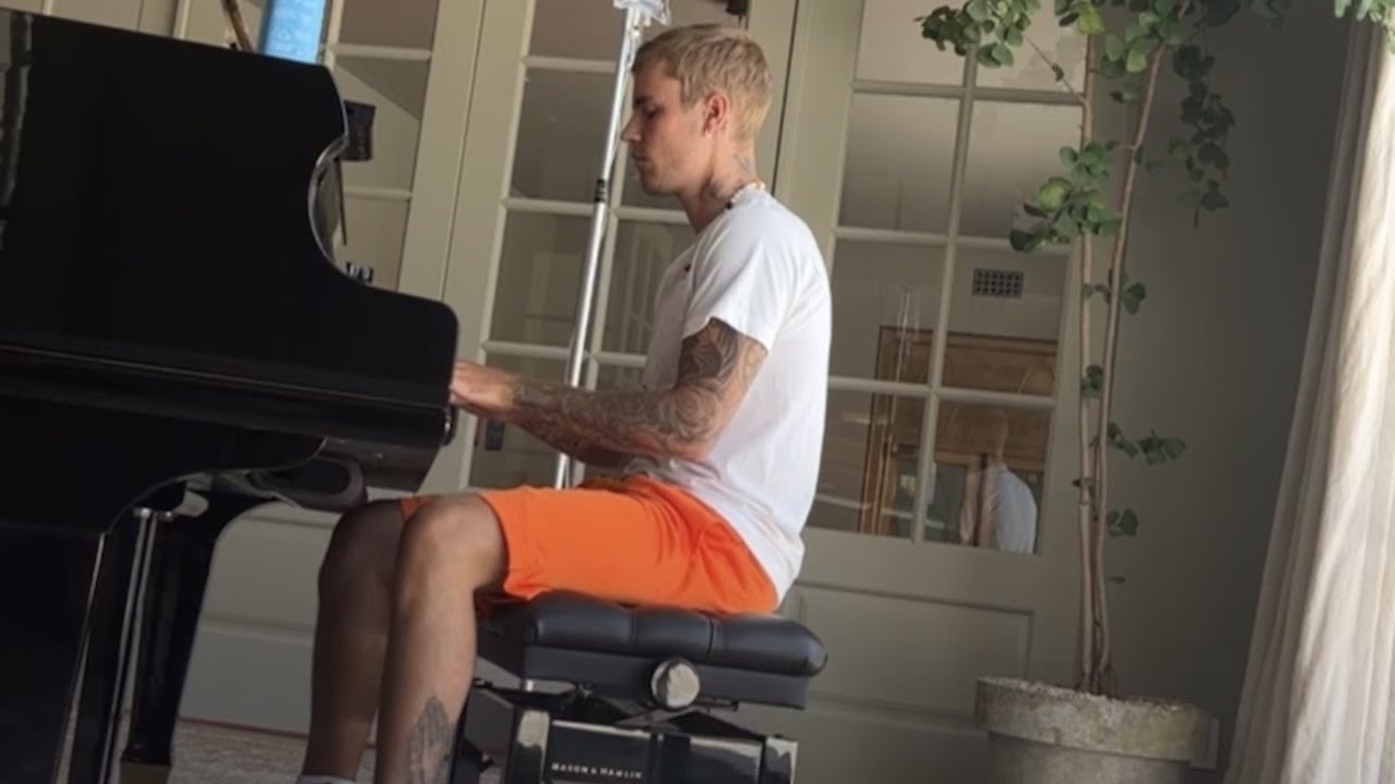Justin Bieber - Instagram LIVE - Playing the Piano (May 31, 2022)