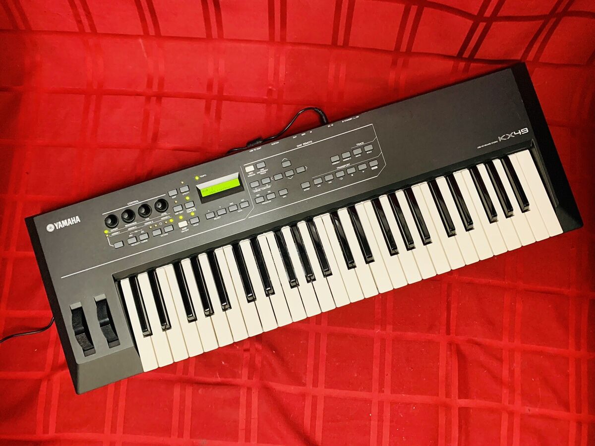 YAMAHA KX-49 49-Key USB Studio MIDI Controller Keyboard~NO-12V A/C Adapter