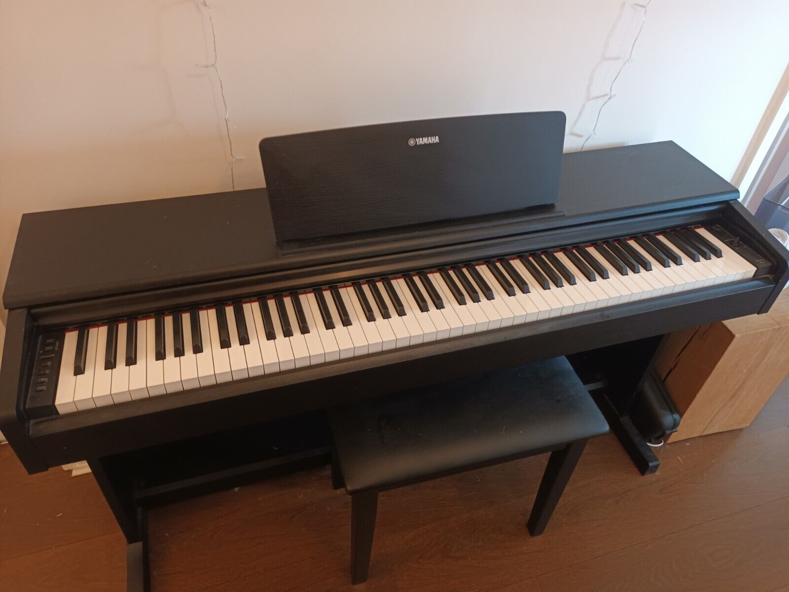 Yamaha Arius YDP-144 digital piano in satin black, weighted keys, stoc – Sulinda Music
