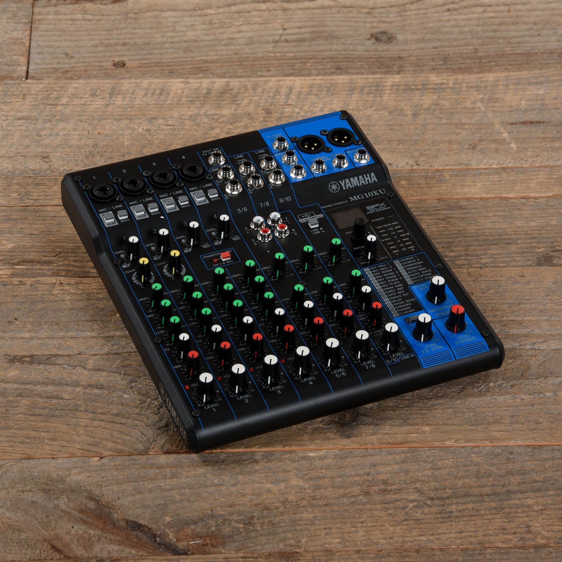 Yamaha MG10XU 10-Channel Mixer w/Effects – Chicago Music Exchange