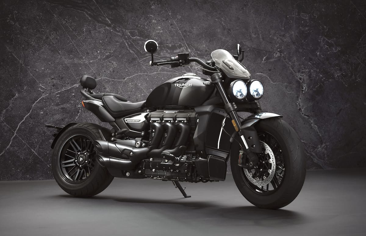 2021 Triumph Rocket 3 GT Adds Stealthy Triple Black Limited Edition