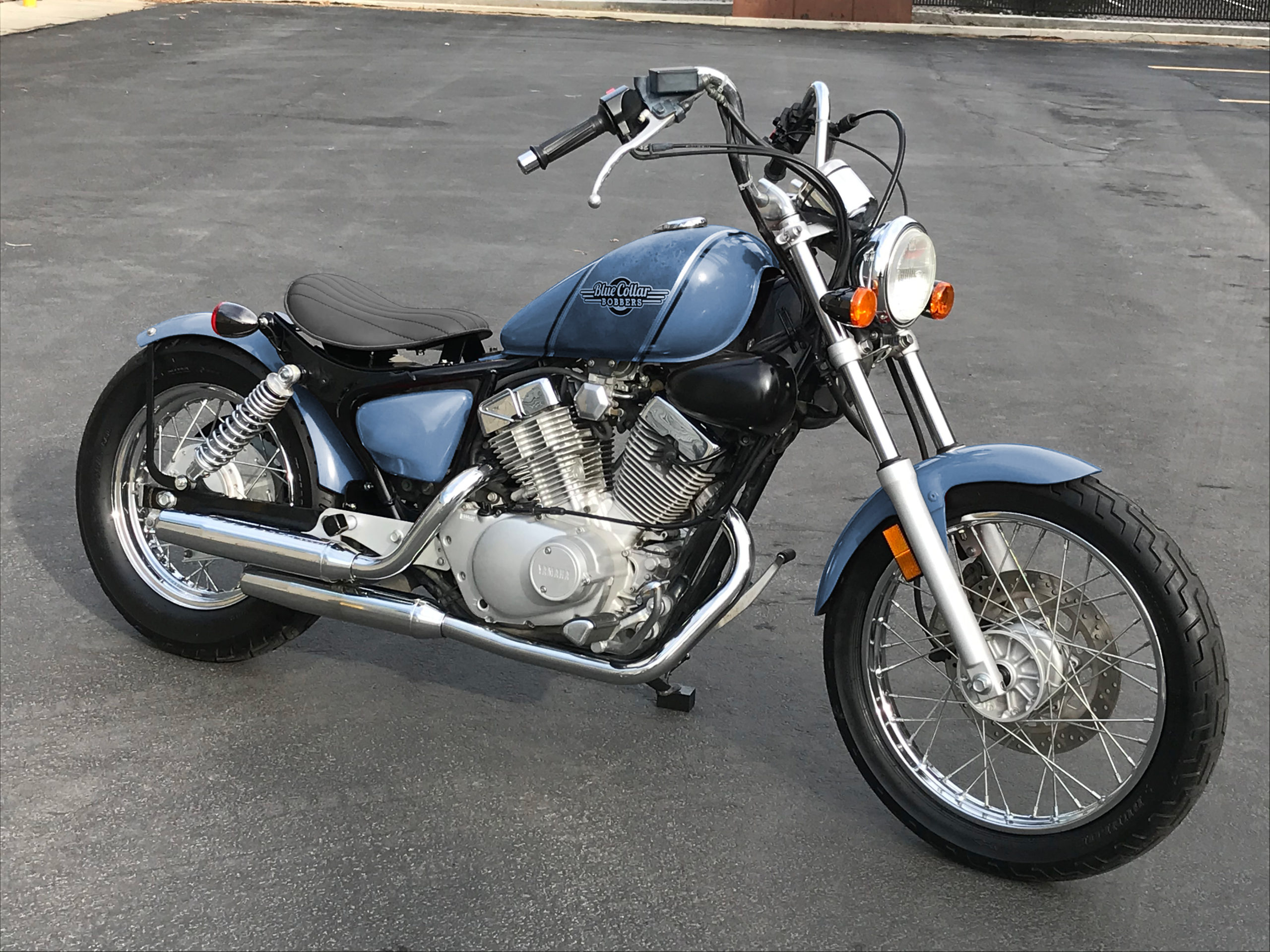 YAMAHA V-STAR 250 (Virago) - Blue Collar Bobbers