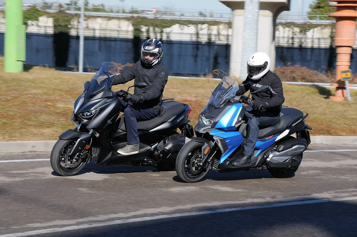 Yamaha X-Max Maxi-Scooter Vs. BMW C 400 GT